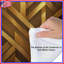 Édredon doré à motif de chevrons-128547943