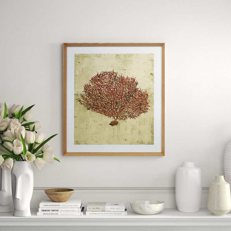 Red Sea Fan Print by Sarah Atkinson, 44" H x 35" W
