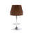 Arefa Swivel Adjustable Height Bar Stool-535187900
