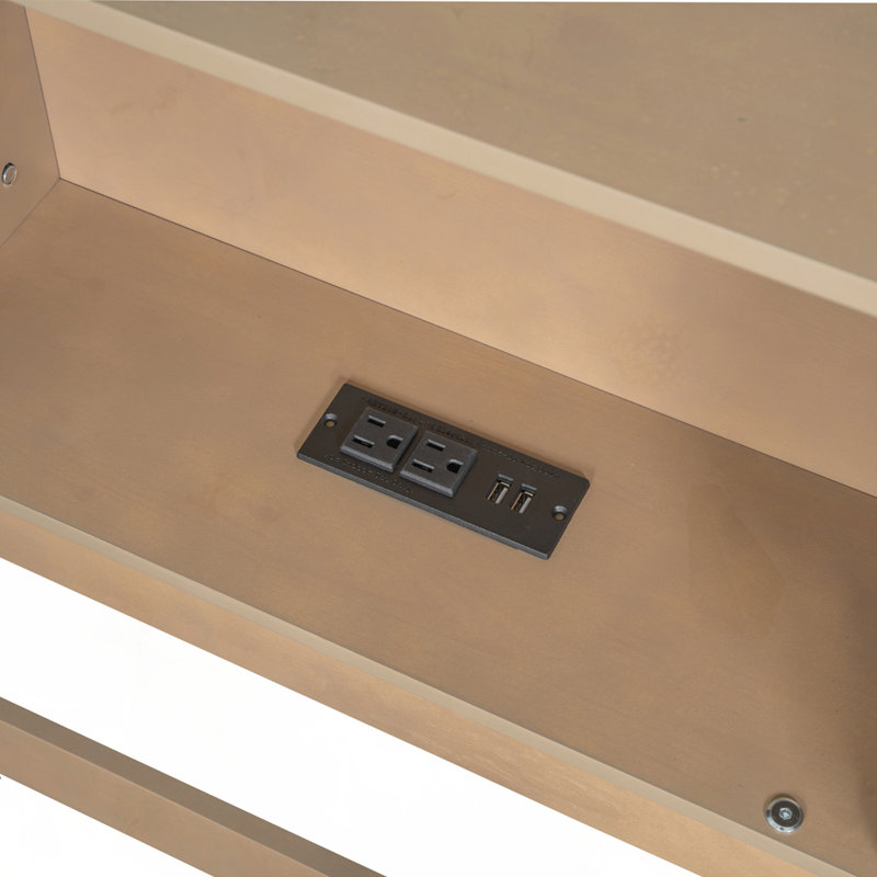 Lit simple en bois TG, Brun