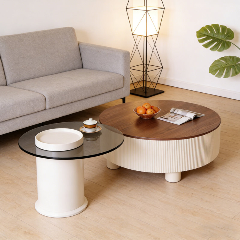 Hakon, Blanc, H 12,59 po x L 31,49 po x l 31,49 po