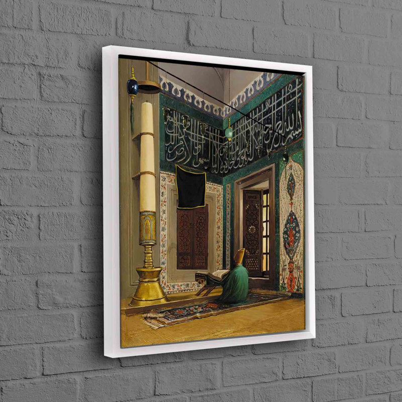 Print on Canvas, White Floater Framed, 20 cm H x 30 cm W