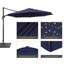 Parasol en porte-à-faux de 132 po avec base-66036894