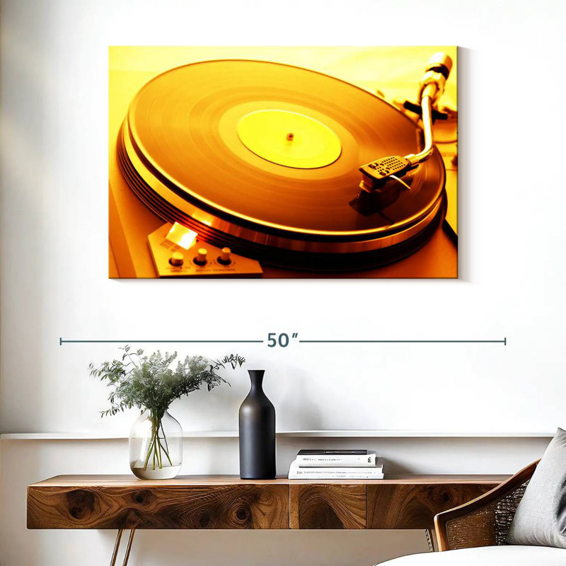 Lecteur de disque vinyle Abarca, H 26 po x l 39 po