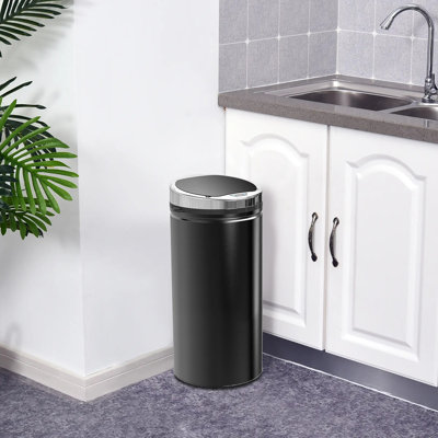 Stainless Steel Sensor Kitchen Trash Can - 42L