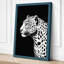 Leopard Profile Modern - Wrapped Canvas-2055017154-2055017160