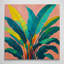 Colourful Tropical Foliage Wall Art - Canvas Framed Print-1814619154