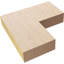 Corbeau TimberThane en bois de cèdre brut l 2 po x P 10 po x H 10 po Chapel Hill-88289294