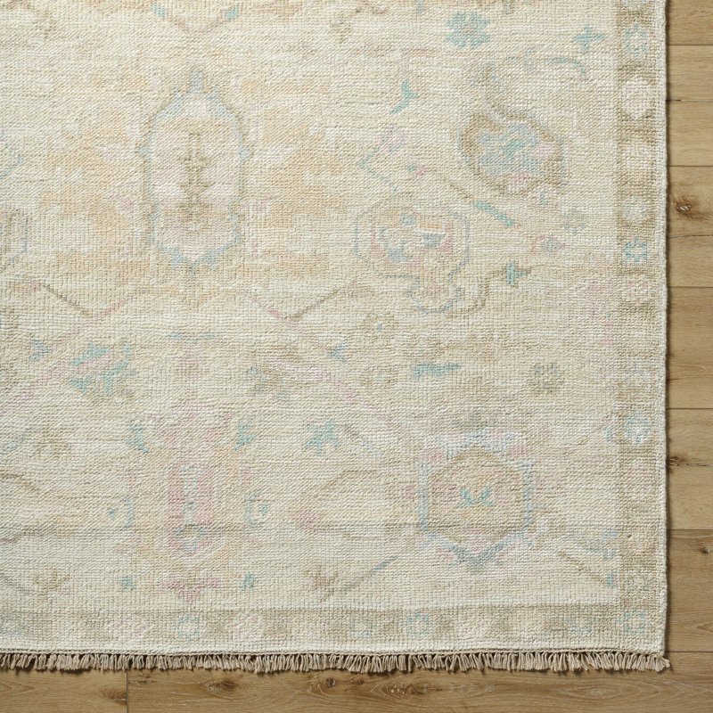 Rectangle Antalya Wool Area Rug, Rectangle 10' x 14'
