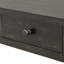 Console rétro pour chambre de salon avec 4 tiroirs de rangement et 1 tablette