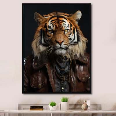 «Stylish Tiger I», reproduction sur toile
