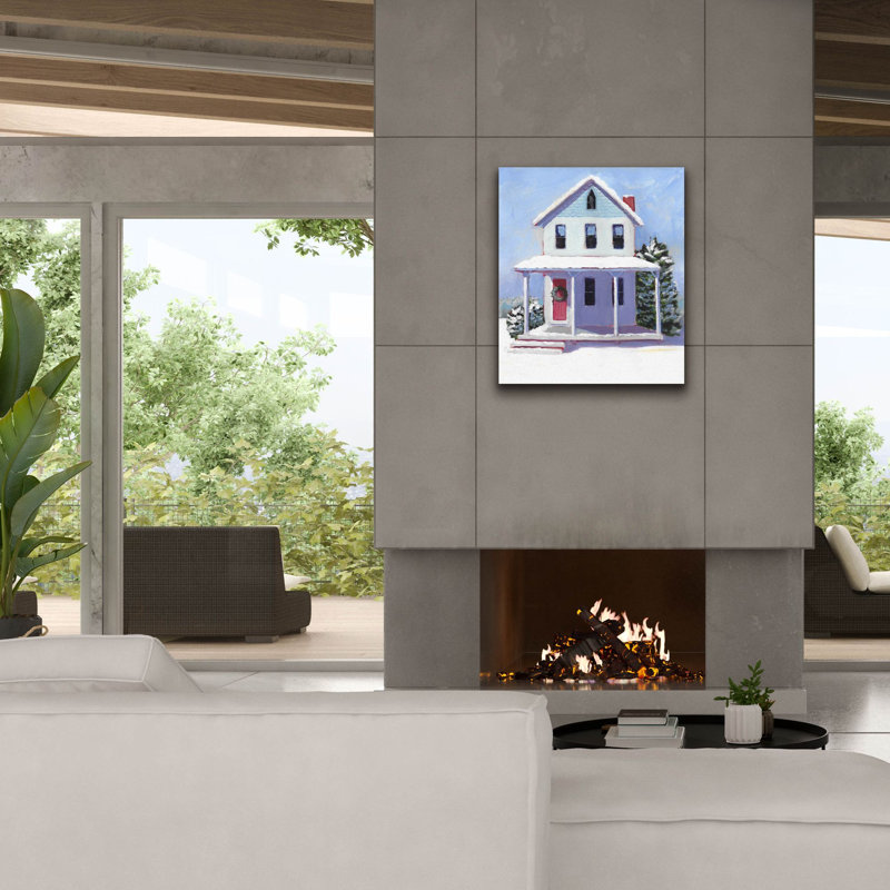  «Victorian Home 1» par Carol Young, art mural sur toile, 26 po x 30 po