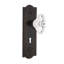 Meadows Plate with Decorative Keyhole and Chateau Door Knob-561147123