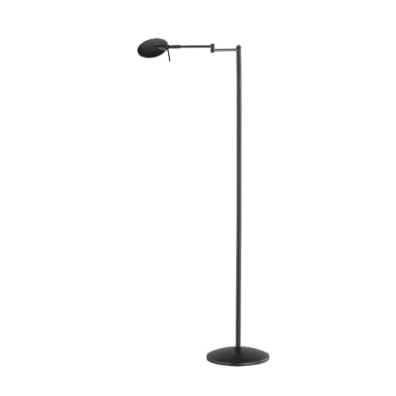 Millsap 48 " LED Swing Arm Floor Lamp, Black