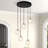 Hurleigh 5 - Light Dimmable Cluster Pendant Light with Crystal Globe Balls