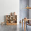 Miho Solid Wood Bookcase