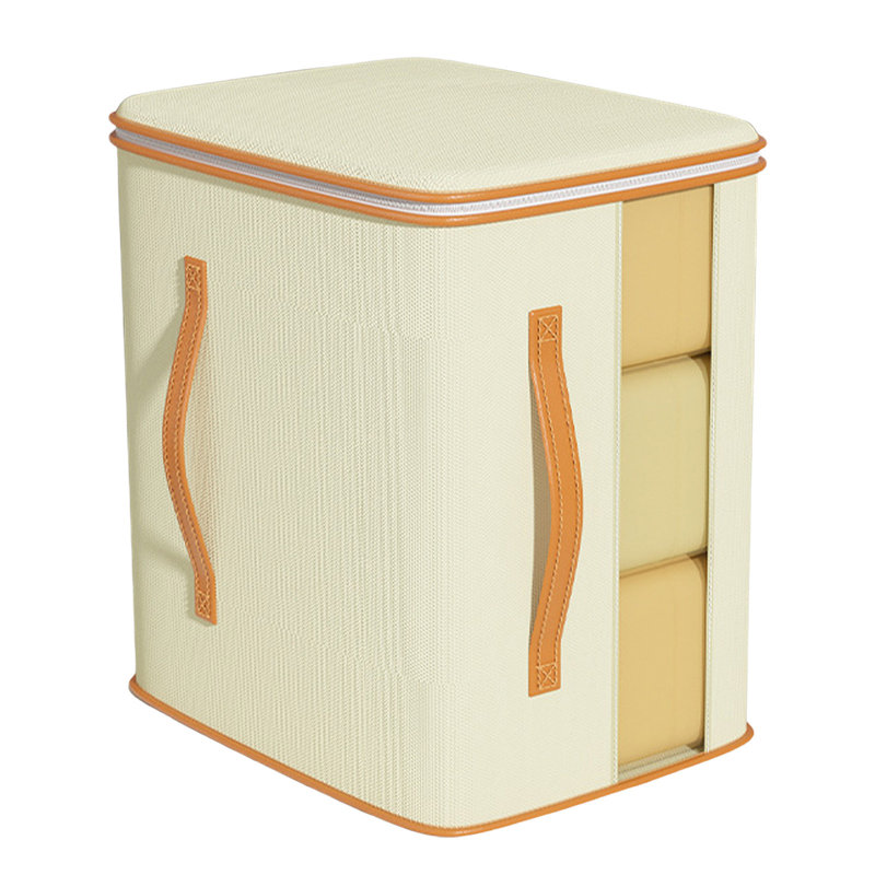  Quilt Storage Bags Moving Packing Bags, Large Clothes Storage Bins Portable Storage Containers with Reinforced Handles for Blanket, Comforter, Bedding