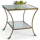 Kendal Glass End Table