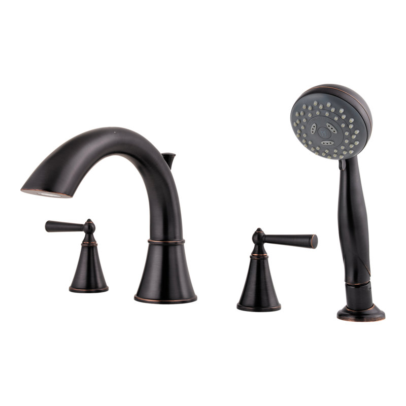 Deck Mounted Tub Spout, Tuscan Bronze