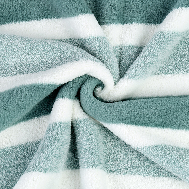 Ensemble de serviettes de bain 2 pièces Iroise, Vert