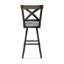 Tabouret de bar et de comptoir pivotant Karsten-1232080945-1296112469