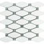 Marble Octagon and Dot Mosaic Wall & Floor Tile