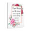 Give Thanks Psalm 136:1 - Wrapped Canvas Print-925013482