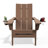 Wolak Folding Adirondack Chair with Cup Holder-265647080
