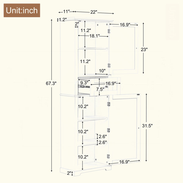 Dimensions du produit