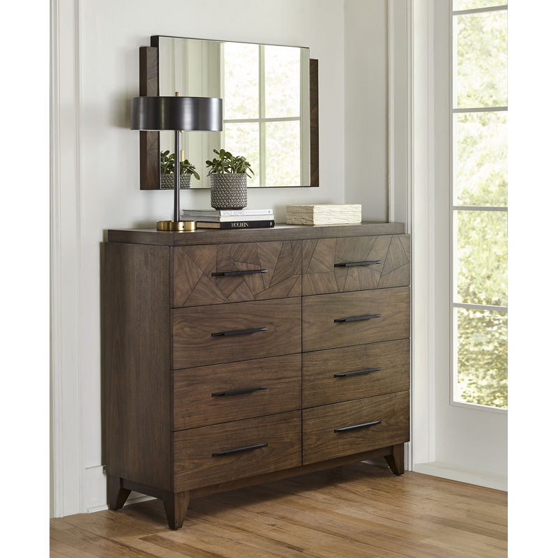 Homou Solid Wood Rectangle Mirror