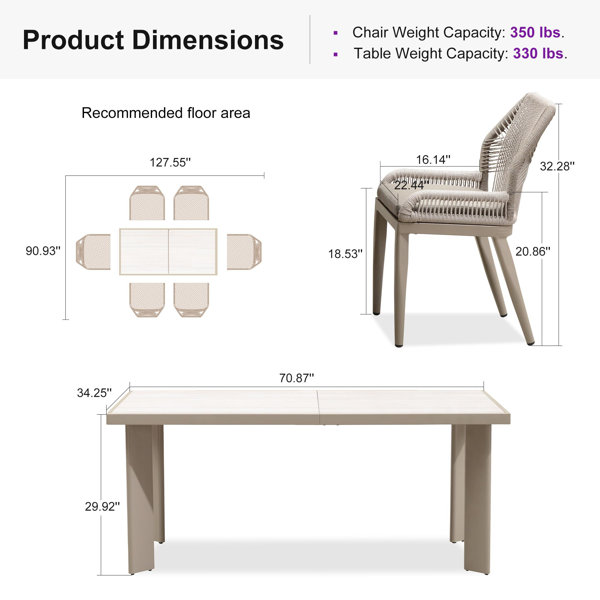 Dimensions du produit