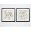Whispering Leaves - Ensemble de 2 reproductions d'art sur papier encadrées-27611507