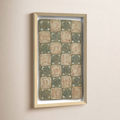 Farmhouse Abstract Wall Decor on Solid Wood