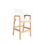 Seashore Wood Outdoor 29.5" Patio Bar Stool-1586482896