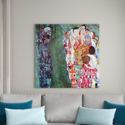 Gustav Klimt - Wrapped Canvas Print