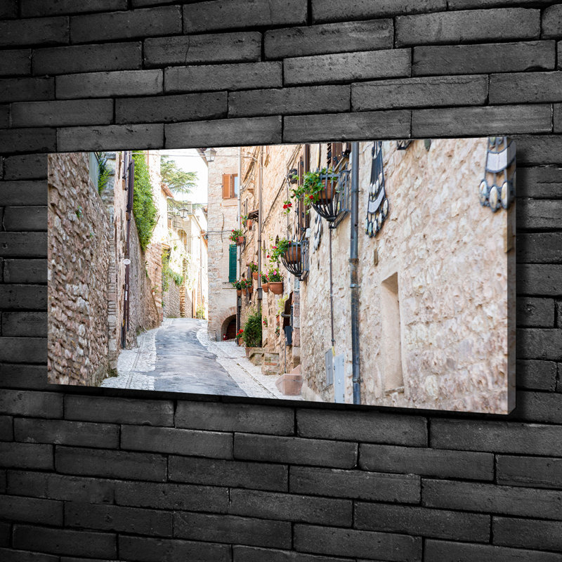 City Alley - Wrapped Canvas Art Prints