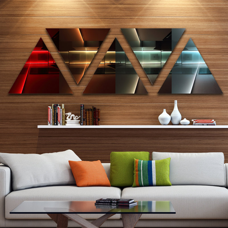 « del effect designer rooms », impression à multiples images sur toile tendue