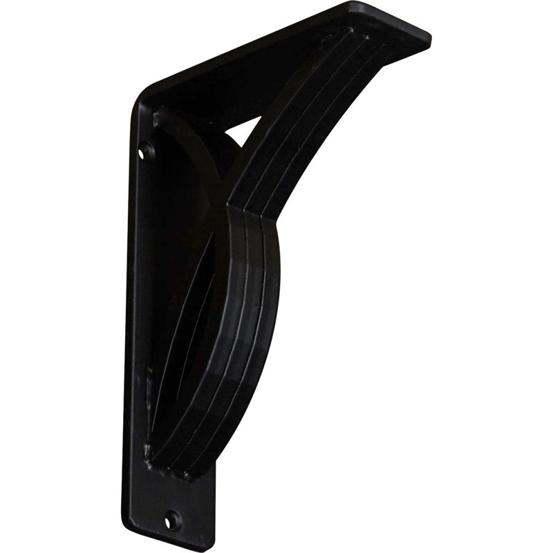 Support en fer forgé Miller, 2 po x 8 po