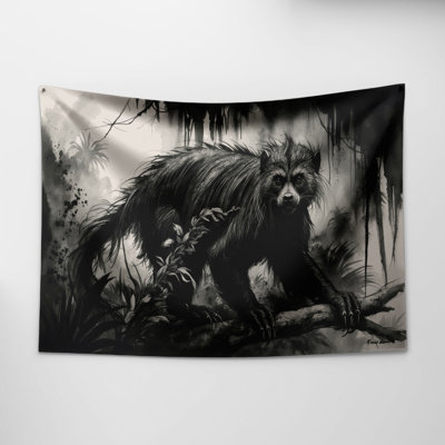 Tapisserie murale Wildlife Binturong
