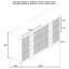 Commode 6 tiroirs Gross Brun cendré