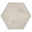 Dash 8,5 po. X 9,84 po. Carrelage hexagonal mat en porcelaine pour plancher et mur (12,66 pieds carrés / caisse)-61798046