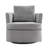 Upholstered Swivel Barrel Chair-946008484