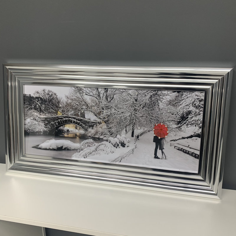 Winter Stroll - Single Picture Frame Print