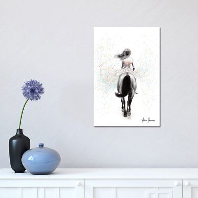 Finding Her Way by Ashvin Harrison - Wrapped Canvas Painting