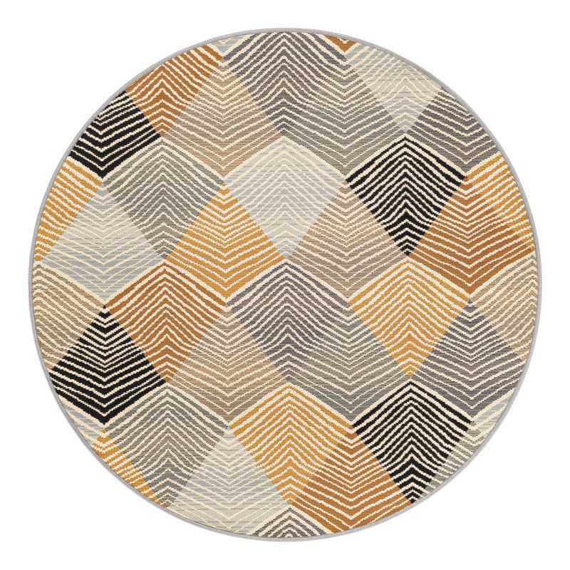 Keazia Area Rug, Round 5'1"