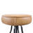 Bernardo Swivel Upholstered Adjustable Height Counter Stool with Metal Frame-51156292
