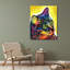 Art sur toile tendue de la collection Dakota Fields de Dakota, titre: Chat confiant-1691258560