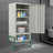 Free Standing Multi-Use Storage Cabinet-1970257430