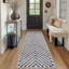 Tapis moderne, tapis d'intérieur lavable avec motif de lignes symétriques, revêtement de sol doux au toucher et résistant aux taches pour le salon et la chambre à coucher-884638951-884638945