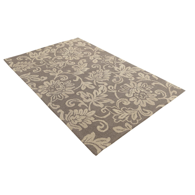 Tapis taupe 5x8